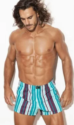BOXER TELA PLANA ESTAMPADO (8001) - tienda online