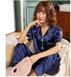 PIJAMA M/CORTA P/ LARGO RASO T:5-6 (405E) - comprar online