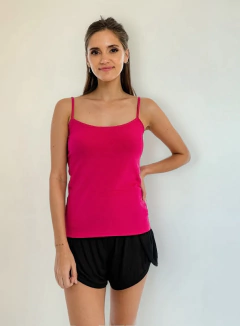 CAMISETA BRETEL FINO ALGODON Y LYCRA (1126M) - tienda online