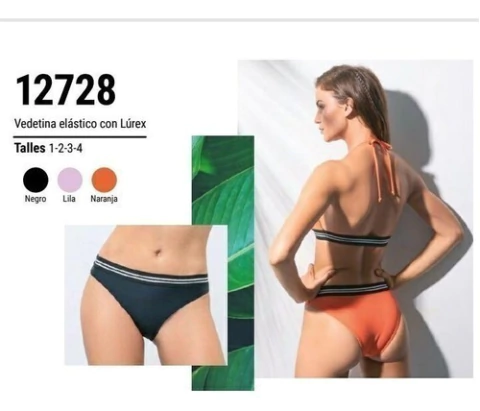 VEDETINA CON ELASTICO DE LUREX (12728)