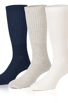 MEDIA 3/4 HOMBRE SIN TOALLA (2349)