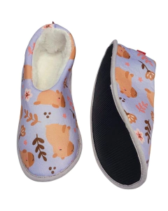 CHINELA ALPARGATA ESTAMPADA C/CORDERITO (113S) en internet