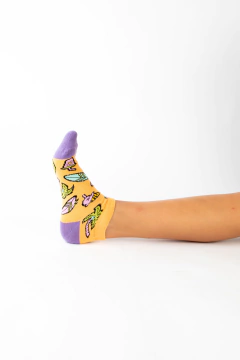 Imagen de SOQUETE KIDS FANTASIA ESTAMPADO CRAZY SOCKS (950C)
