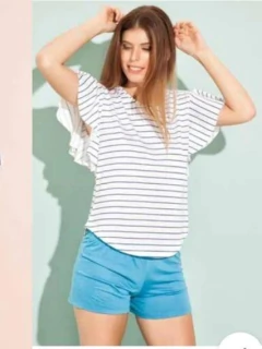 PIJAMA M/CORTA Y SHORT (42123)