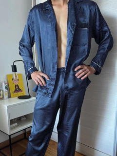 PIJAMA M/LARGA P/LARGO RASO ESTAMPADA (1-20) - comprar online