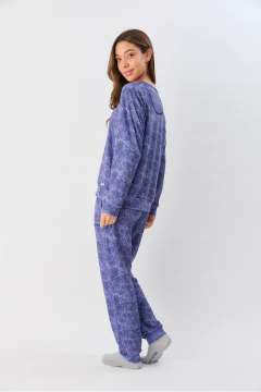 PIJAMA M/LARGA P/LARGO BABUCHA JERSEY SPUM REBECA (663-25)