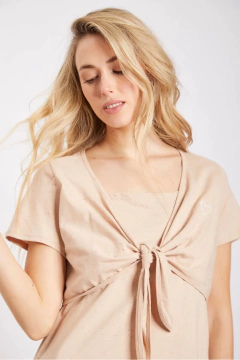 CAMISON MATERNAL M/CORTA C/NDO SWEET MOM (2692-21)