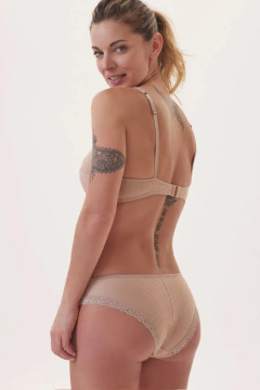 VEDETINA ALGODON Y PUNTILLA EREDITA (6395) - Victoria Garrido Lenceria