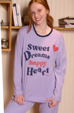 PIJAMA M/LARGA P/LARGO TERMICO SWEET DREAMS (2415M) - comprar online