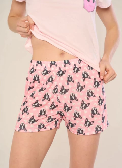 PIJAMA M/CORTA Y SHORT ALGODON SWEET FRIEDN (2510M) en internet