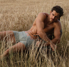 BOXER CINTURA EXPUESTA ALGODON Y LYCRA LISO T. XXXL (1387E) - Victoria Garrido Lenceria