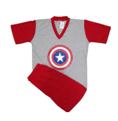 PIJAMA NENE M/CORTA CAPITAN AMERICA T. 14 - 16 (602ME)