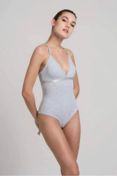 BODY BRETEL FINO ALGODON C/ENCAJE (432S) - tienda online