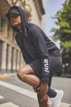 BUZO MEDIO CIERRE C/CAPUCHA SWEAT MIX (20317-030)