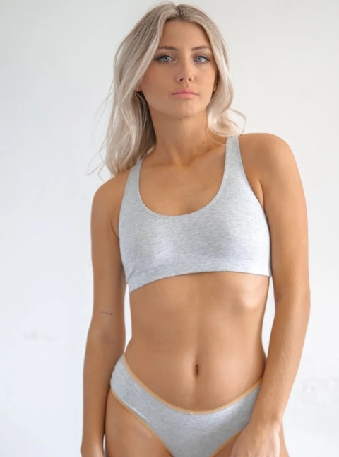 TOP DEPORTIVO LISO ALG Y LYCRA AFRODITA T.85 AL 95 (506K)
