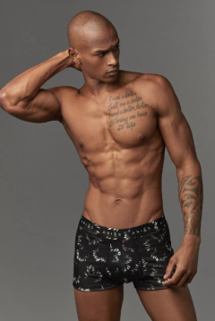BOXER ALGODON LYCRA ESTAMPADO (93002) - tienda online