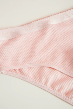 TIRO CORTO MORLEY C/ELASTICO EXPUESTO MALU (53732) en internet