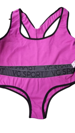 CONJ DEPORTIVO TOP Y CULOTTE ELASTICO LINEA BBB (2153G) en internet