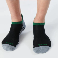 SOQUETE ALTO HOMBRE ALGODON DEPORTIVO GEOMETRICA (6446) - comprar online