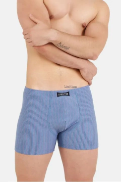 BOXER ELASTICO EMBUTIDO ALG Y LYCRA ESTAMPADO (164T) - comprar online