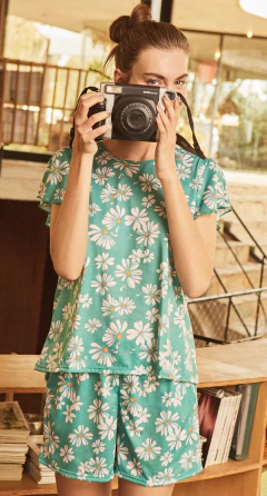 PIJAMA M/CORTA Y SHORT BEQUEVE (2608-23)