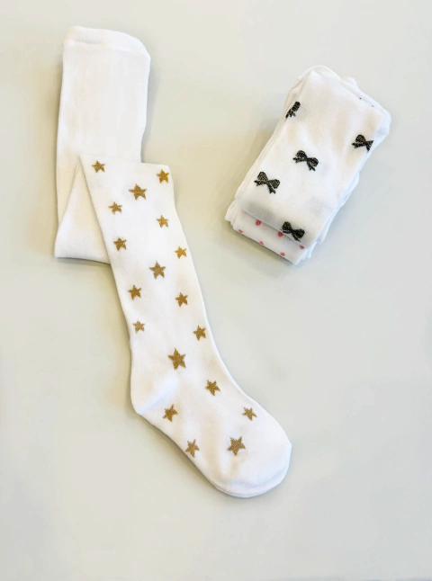 PANTY NENA CAN CAN ALGODON LUREX BLANCAS (M4004)