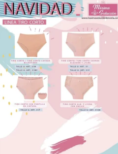TIRO CORTO ALGODON C/PUNTILLA (31P) en internet