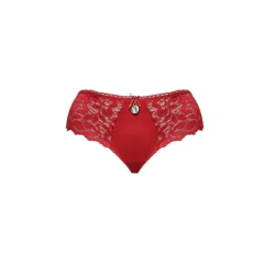 CULOTTELESS LYCRA Y ENCAJE TIARA NAVIDAD (N072B)