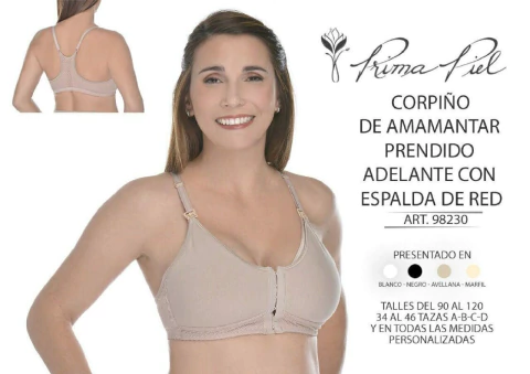 CORPINO MATERNAL SIN ARO BROCHE DELANTERO (98230)