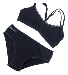 Imagen de CONJ. NENA ALGODON LYCRA C/PUNTILLA (198)