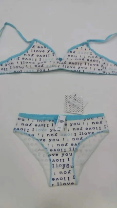 CONJUNTO TOP CON ALM Y TIRO CORTO (311-44) - comprar online