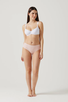 TIRO CORTO ALGODON ESTAMPADO C/FOIL DORADO CAMILLE NAVIDAD (53982RO)