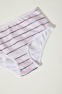CULOTTE NENA ALGODON Y LYCRA ESTAMPADO LILY (53818) - Victoria Garrido Lenceria