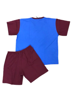 Imagen de PIJAMA HOMBRE M/CORTA P/CORTO CUELLO EN V T:56-60 (600MSE)