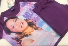 PIJAMA NENA MANGA LARGA VIOLETA (847-007)