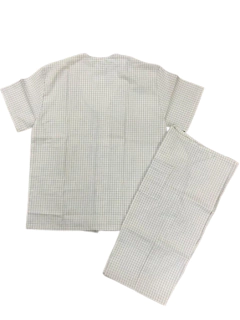 PIJAMA HOMBRE M/CORTA P/LARGO ABOTONADO T. 62 - 68 (508MEE) - tienda online