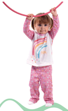 PIJAMA BEBA M/LARGA P/LARGO ALGODON ESTAMPADO (16230) - comprar online
