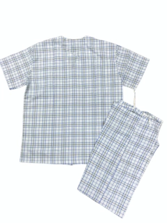 PIJAMA HOMBRE M/CORTA P/LARGO ABOTONADO T.56 - 60 (508ME) en internet