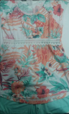 PIJAMA MANGA CORTA SUMMER (Z174) en internet