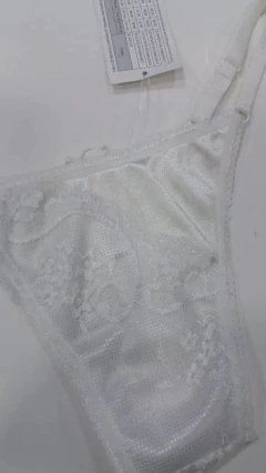 LESS REGULABLE RASO Y ENCAJE (7202) - Victoria Garrido Lenceria