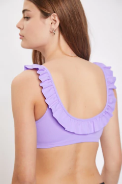 TOP ENTERO CON VOLADO (443-00) - tienda online