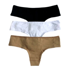 PACK X 3 CULOTTE LESS LISO C/ ELASTICO (A040)