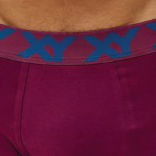 BOXER CINTURA EXPUESTA ALGODON Y LYCRA LISO T. XXXL (1387E) - comprar online