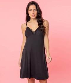 CONJ.MATERNAL CAMISON B/FINO Y MANANITA MOM (26121) - Victoria Garrido Lenceria