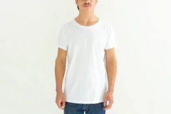 REMERA HOMBRE M/CORTA C/REDONDO ALGODON PRAGA (7000) - comprar online