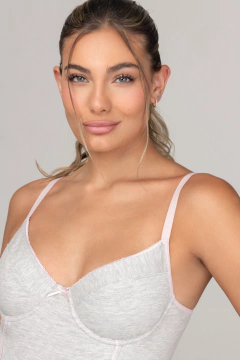 BODY ALGODON BRETEL FINO LINEA ROMA (80401) - comprar online