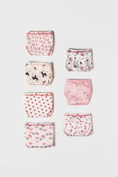 PACK X2 CULOTTELESS ALGODON ESTAMPADA NAVIDAD (PR77047A)