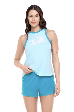 PIJAMA MUSCULOSA Y SHORT PHYSICAL (PR10258V25) - tienda online