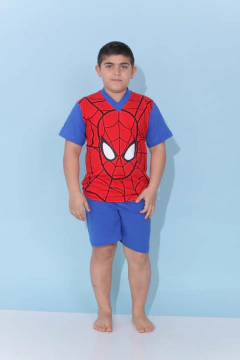 PIJAMA NENE M/CORTA SPIDERMAN T:8-12 (601MS) - comprar online