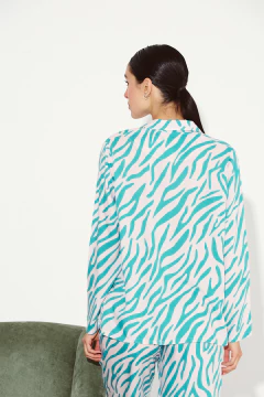 PIJAMA M/LARGA CAMISA P/LARGO LIBRA (2674-24) - tienda online